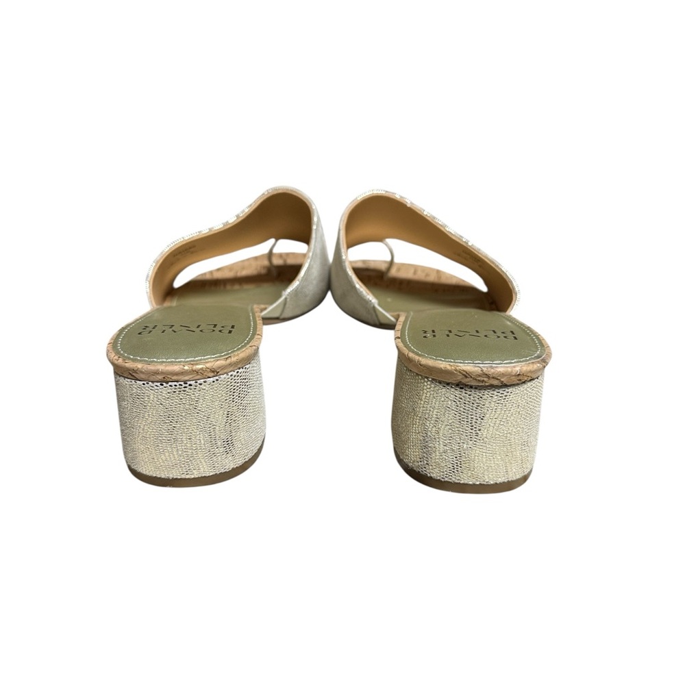 Donald J. Pliner Silver Sandals - Picture 5 of 8
